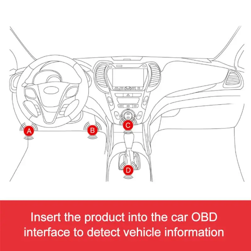 

Tools For Machine Scanner For Car Tuning Autos Obd Scanner OBD Code Reader OBD2 Scanner Car Check Engine Fault Diagnostic Tool