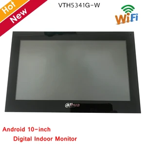 Видеодомофоны Dahua Android 10 ''TFT емкостный сенсорный экран 1024  600 цифровой внутренний монитор Android 8,1 Ethernet и WiFi