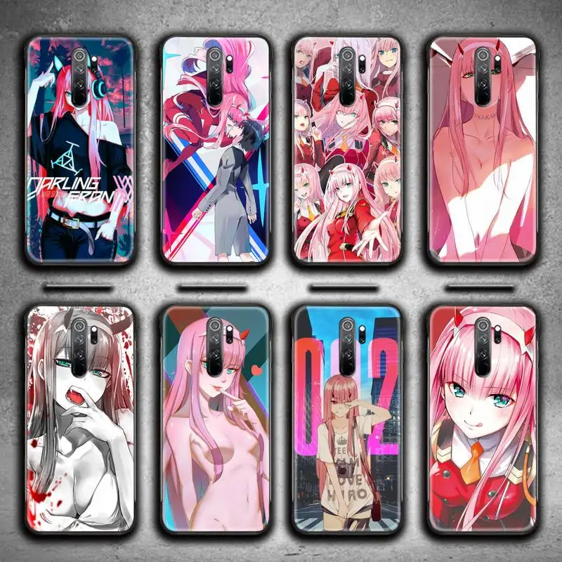 

Zero Two Darling in the FranXX Anime Phone Case for Redmi Note 9 8 8T 8A 7 6 6A Go Pro Max Redmi 9 K20 K30 Pro