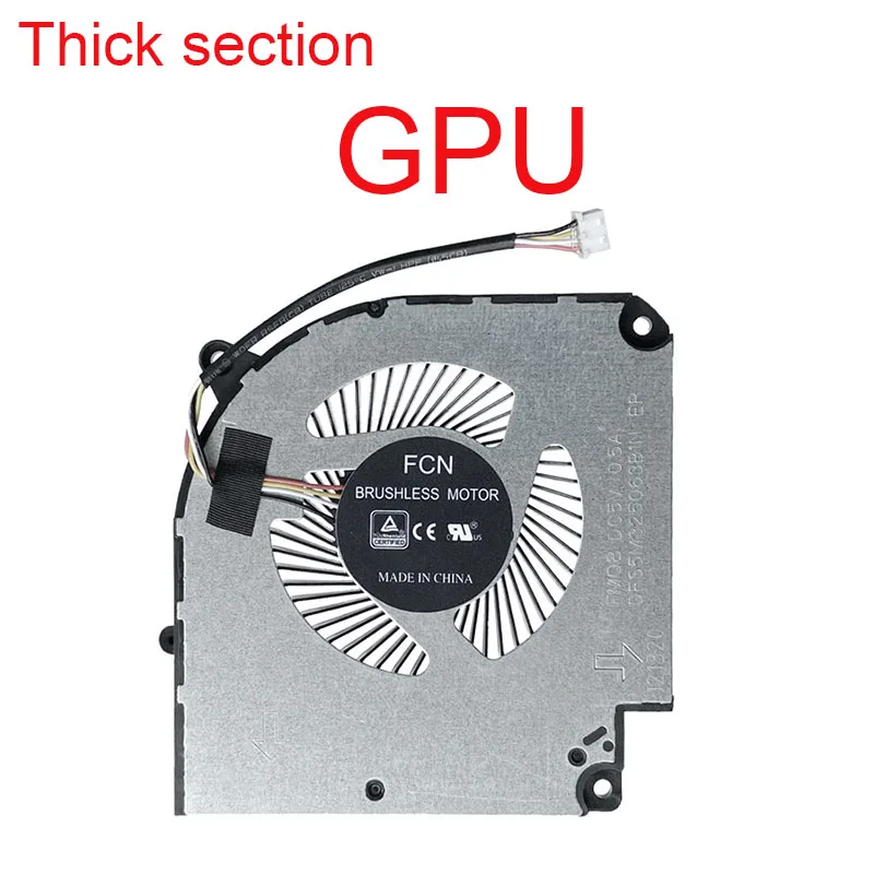 Фото Охлаждающий вентилятор ЦП для Hasee ZX8 cr5s1 Turion T3 T3Pro Ti CNH5L001 №4