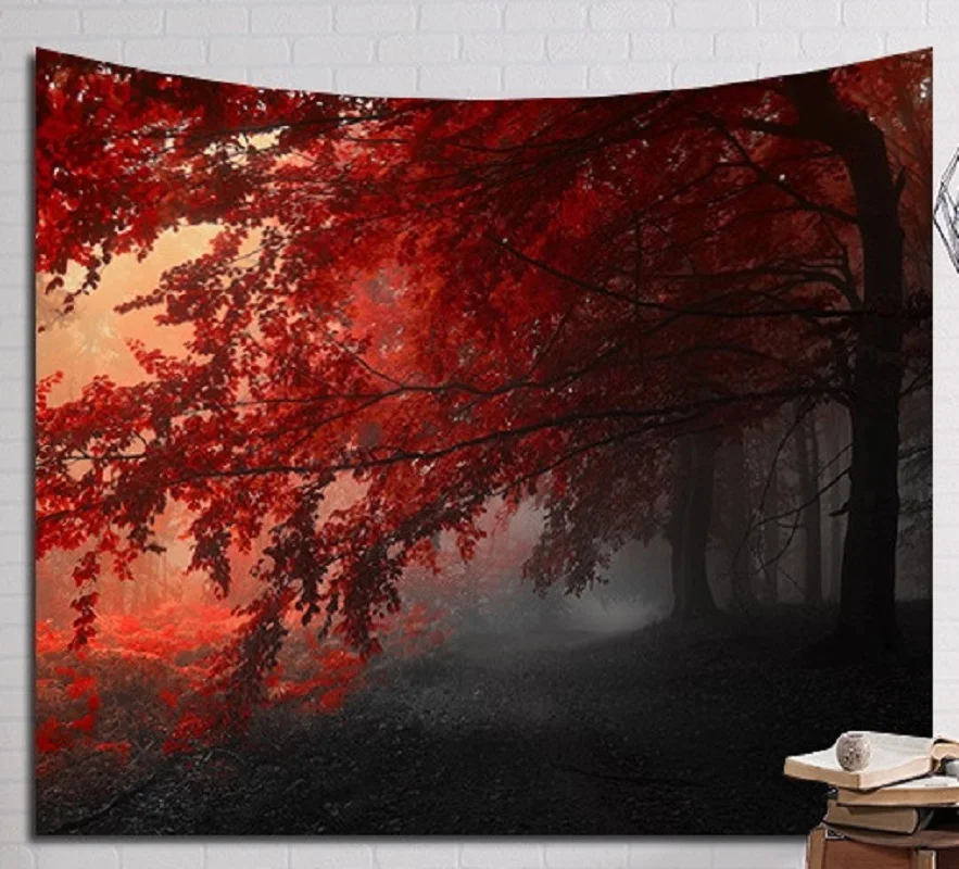 CAMMITEVER фантастическая ночь звездное одеяло облако пещера Лес Дерево снег горы