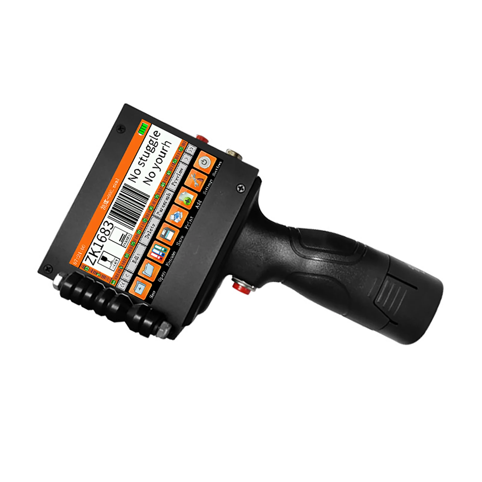 ZK 1683 с 2 5 дюймовым светодиодным сенсорным экраном двумя картриджами