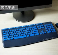 hot sale clear silicone keyboard protector cover skin guard for logitech mk345 k345