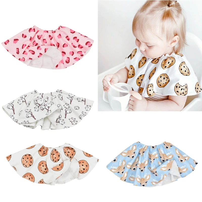 

Baby Feeding Drool Bib Collar Decoration Saliva Towel Soft Cotton Scarf Burp Cloth for Newborn Toddler Shower Gift