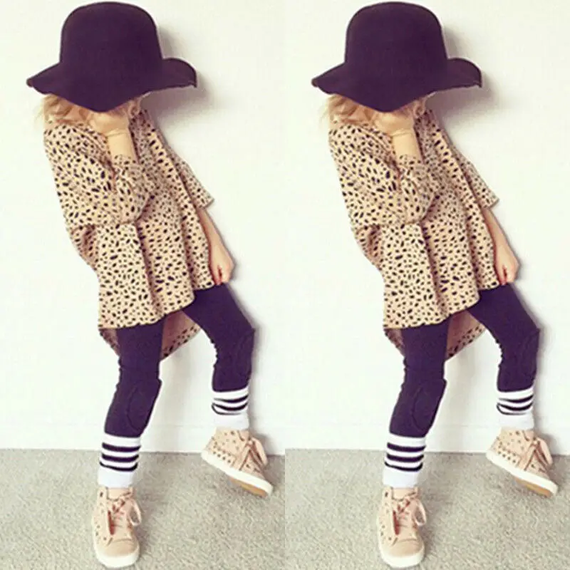 Детское платье с длинным рукавом и оборками | Детская одежда обувь