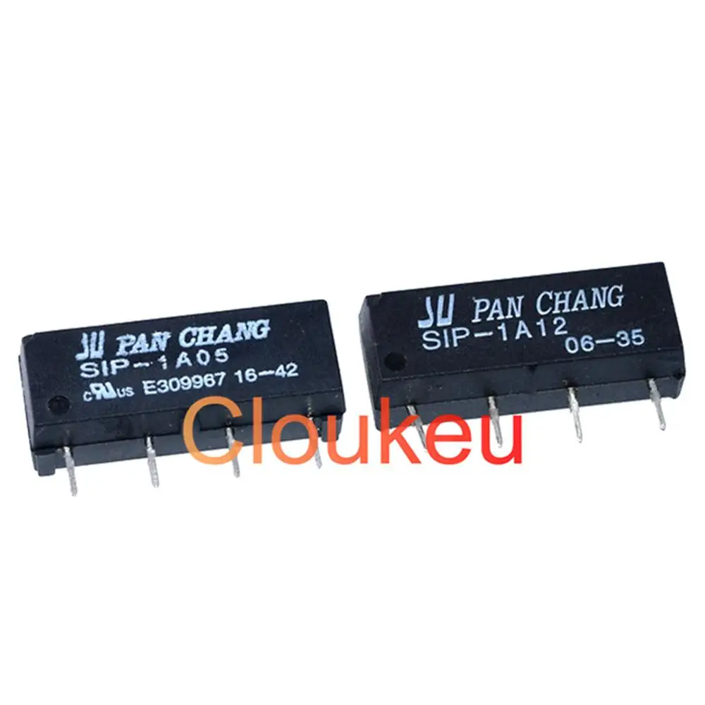 

Реле SIP-1A05 1A12 1A24 5V 12V 24V 5A 4pin