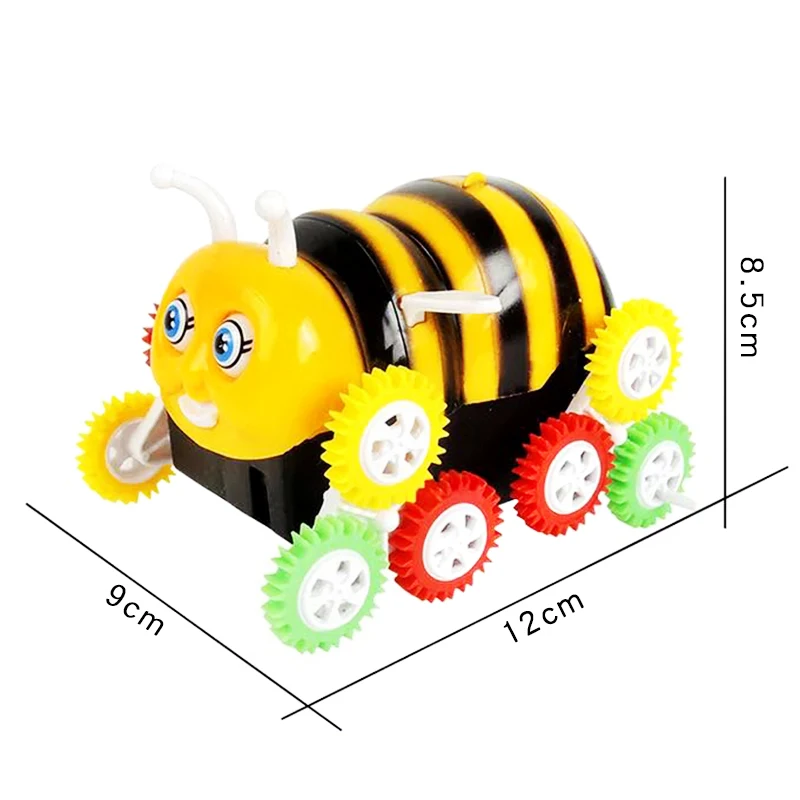 Kids Fun Tumbling Bucket Toys Car Baby Boys Creative Electric Cartoon Bee Model Interactive For Children Birthday Gifts | Игрушки и