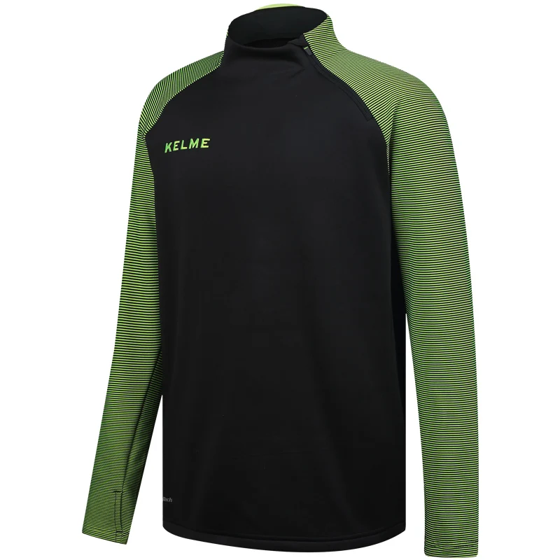 KELME/Детская спортивная куртка; Survetement; куртка с длинными рукавами для футбола; тренировочное пальто для мальчиков; 3873300 - Цвет: Green(no zipper)