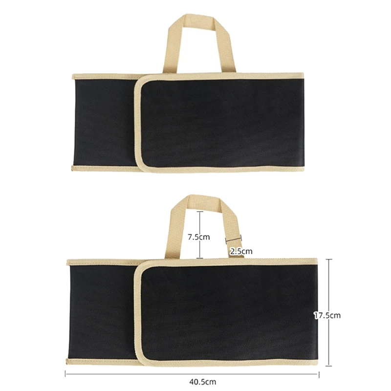 Портативный чехол для ногтей прочная сумка хранения гвоздей прищепок предметов