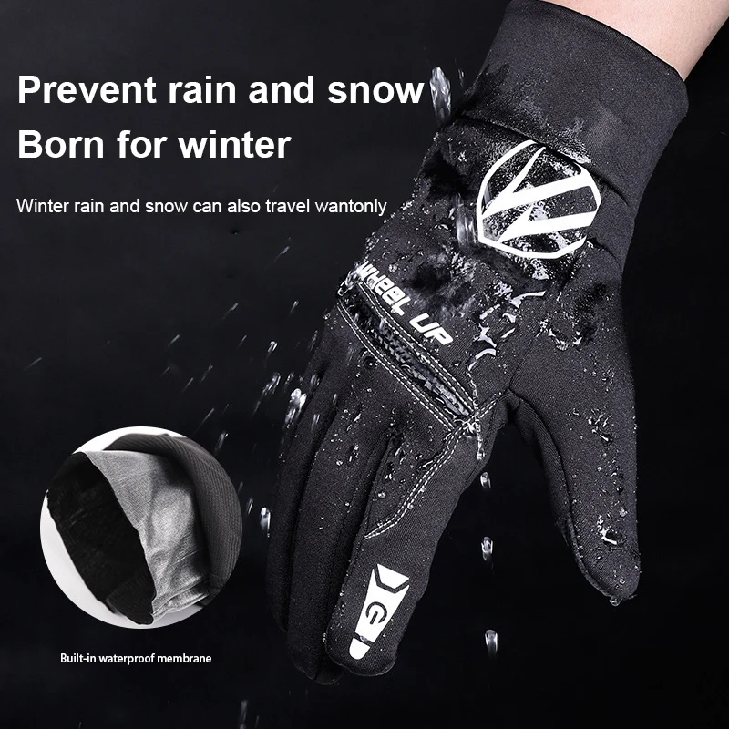 

Outdoor Camping Hiking Motorcycle Gloves Sports Full Finger Unisex Touchscreen Winter Thermal Warm Cycling Bicycle Ski