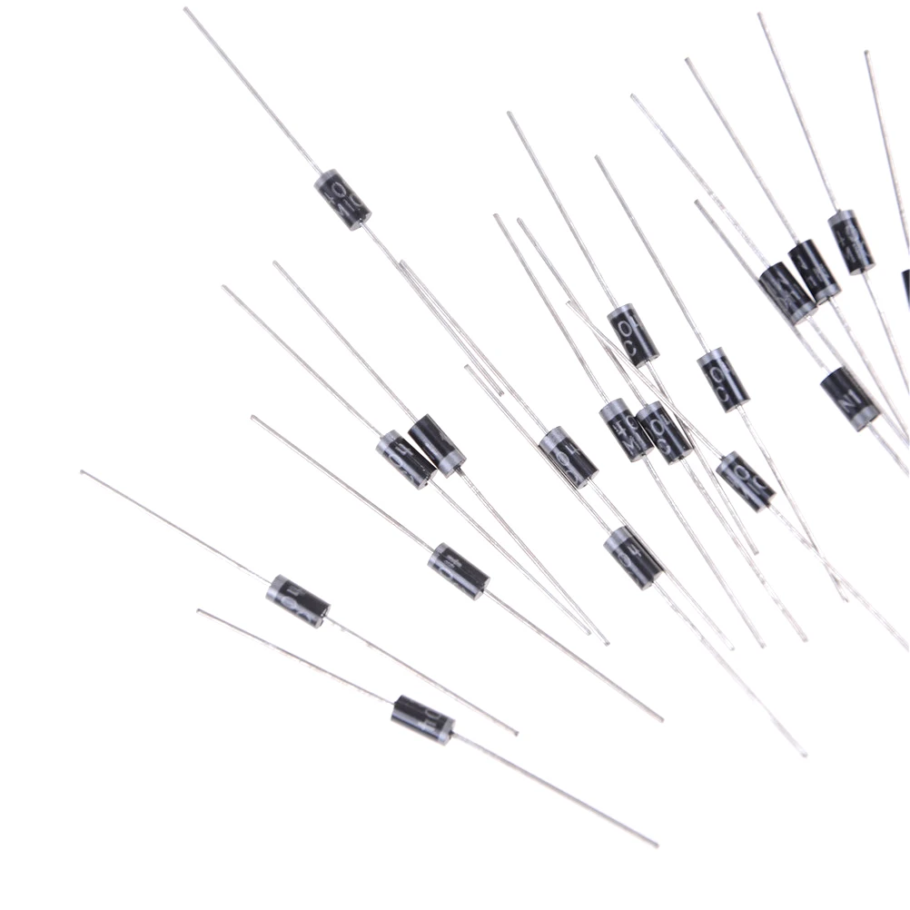 Newest 30pcs/lot Rectifier Diode 1A 400V 1N4004 Axial Lead Silicon Diodes | Обустройство дома