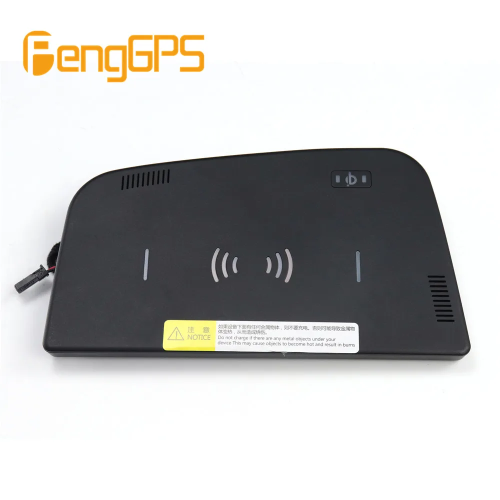 Автомобильное беспроводное зарядное устройство Qi для KIA Keaion (K4) 2017 2018 iPhone Xs Max X XR