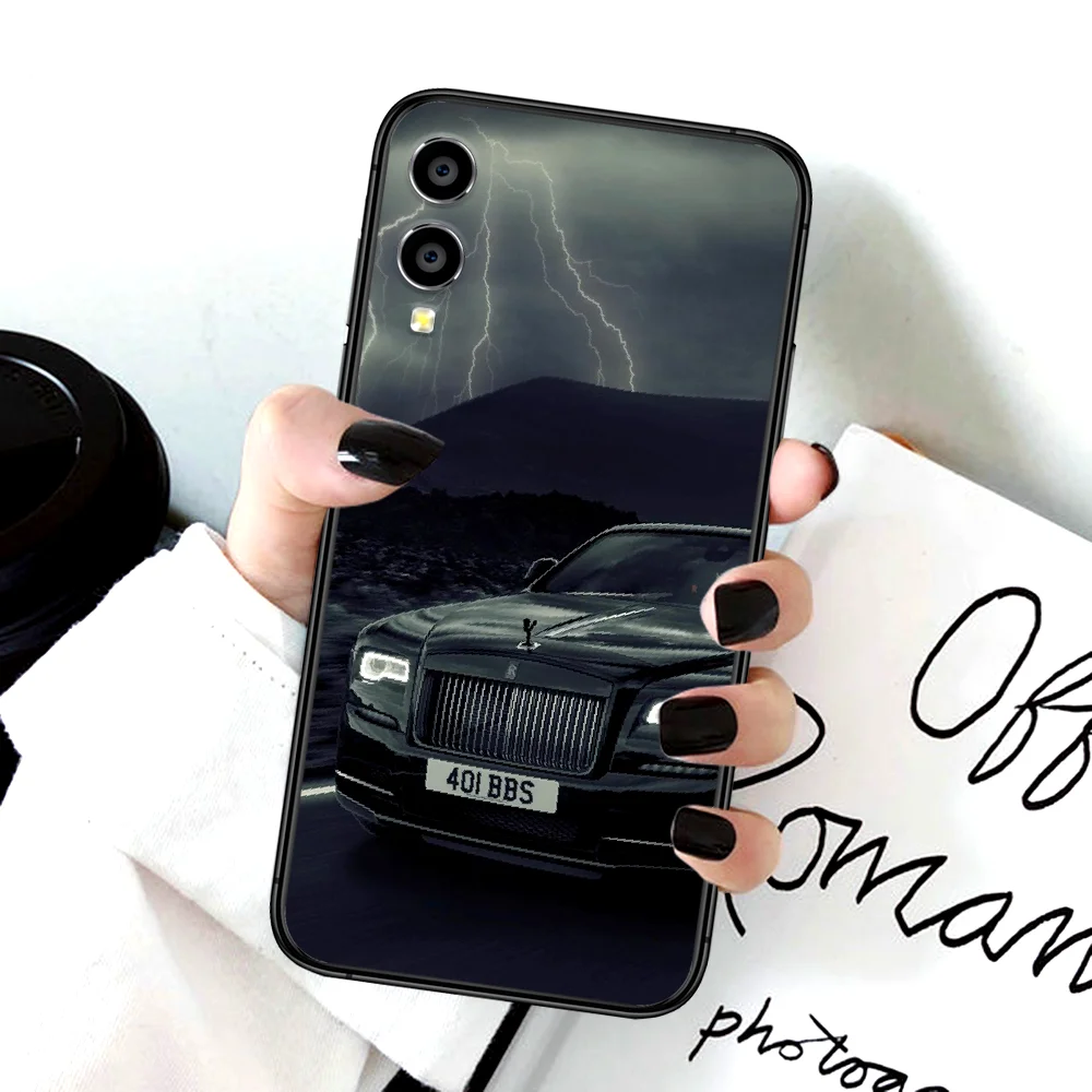 

Cool Rolls Royces Car Phone Case For Huawei Honor 6A 7A 7C 8 8A 8X 9 9X 10 10i 20 Lite Pro Play black Cell Fashion Cover