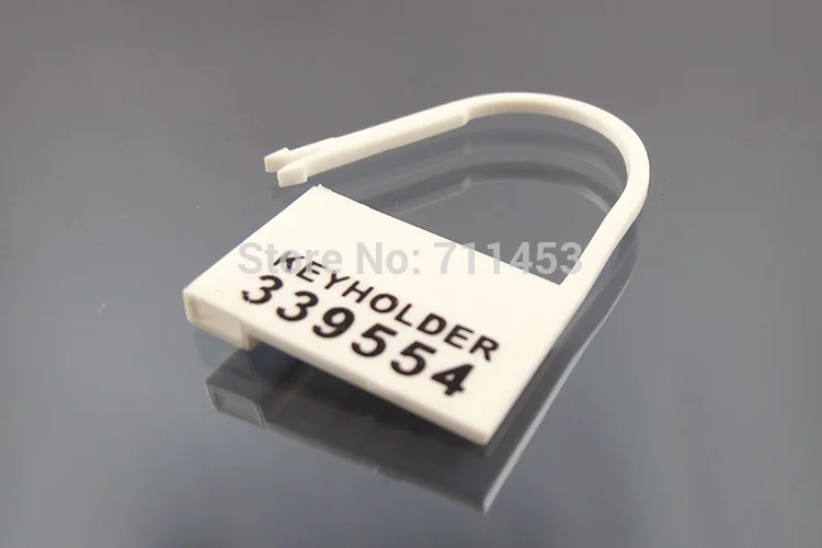 Одноразовая Пластиковая Блокировка штук карты блокировка для мужской клетка