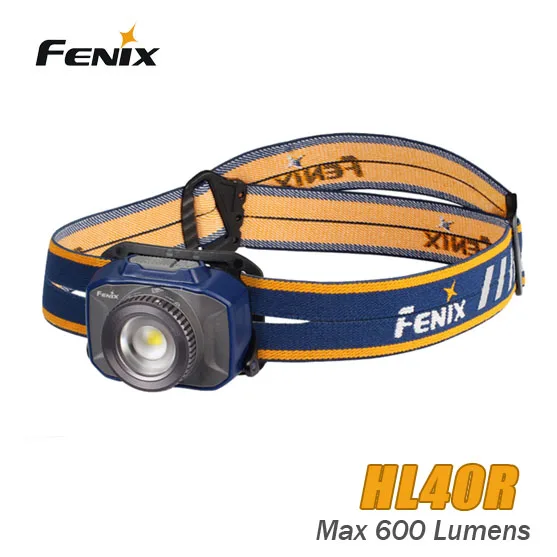 Фонарь налобный Fenix HL40R Cree XP L HI V2 светодиодный перезаряжаемый с фокусировкой