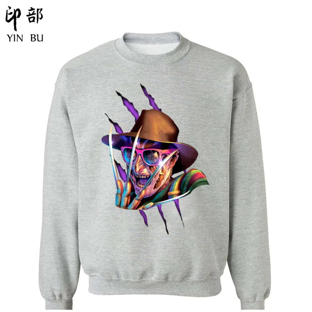 A Nightmare on Elm Street freddy krueger hoodies hoodie Hoodie collar sudadera hombre con capucha | Мужская одежда