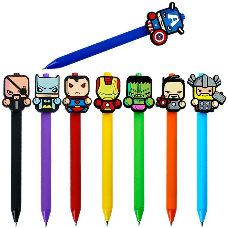 0 5 мм гелевая ручка черного цвета супер герой Железный человек Тони Старк Капитан