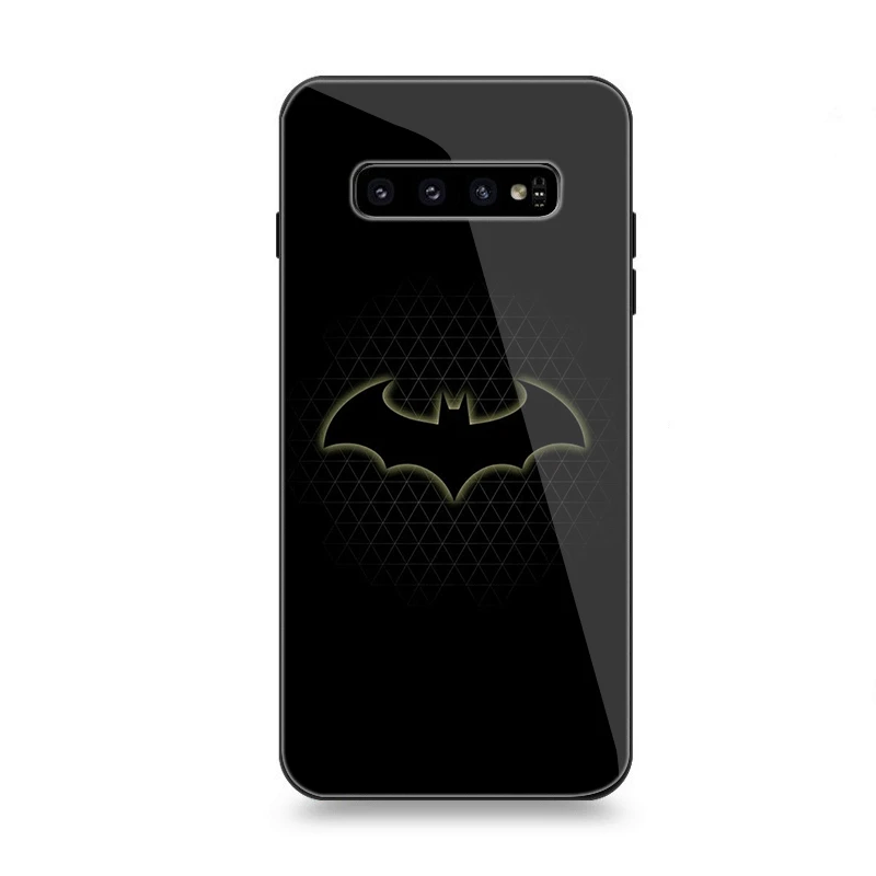Чехол для телефона Стекло samsung A10 A20 A30 A40 A50 A60 A70 S7 край S8 S9 S10 плюс классный Marvel