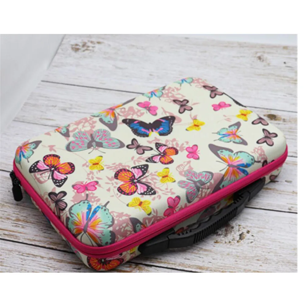 

80 Grid Butterfly Pattern Diamond Painting Cross Stitch Accessories Tool Box Container Storage Bag Case Embroidery Mosaic