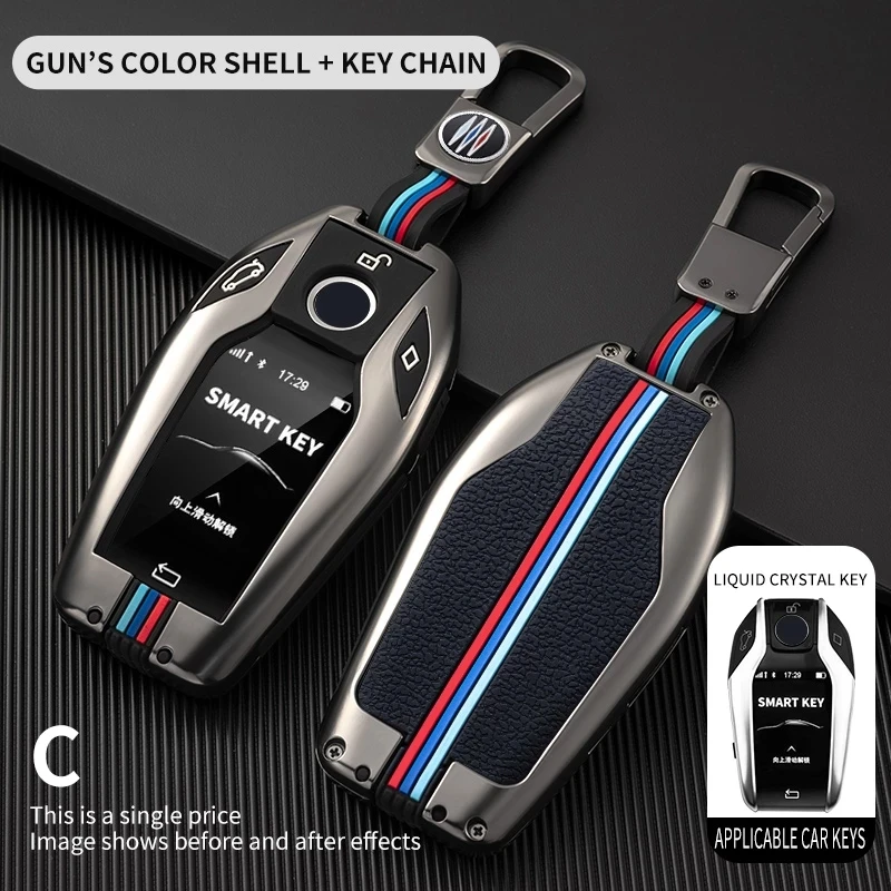 

New Car Fully Key Case LED Display Key Cover Case for BMW 5 7 series G11 G12 G30 G31 G32 i8 I12 I15 G01 X3 G02 X4 G05 X5 G07 X7