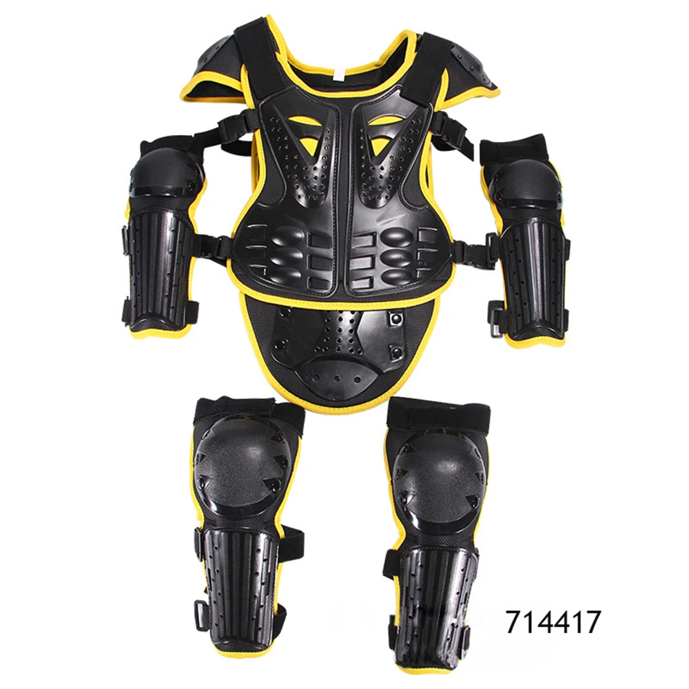 Детский мотоциклетный комплект бронированная куртка для мотокросса защита езды