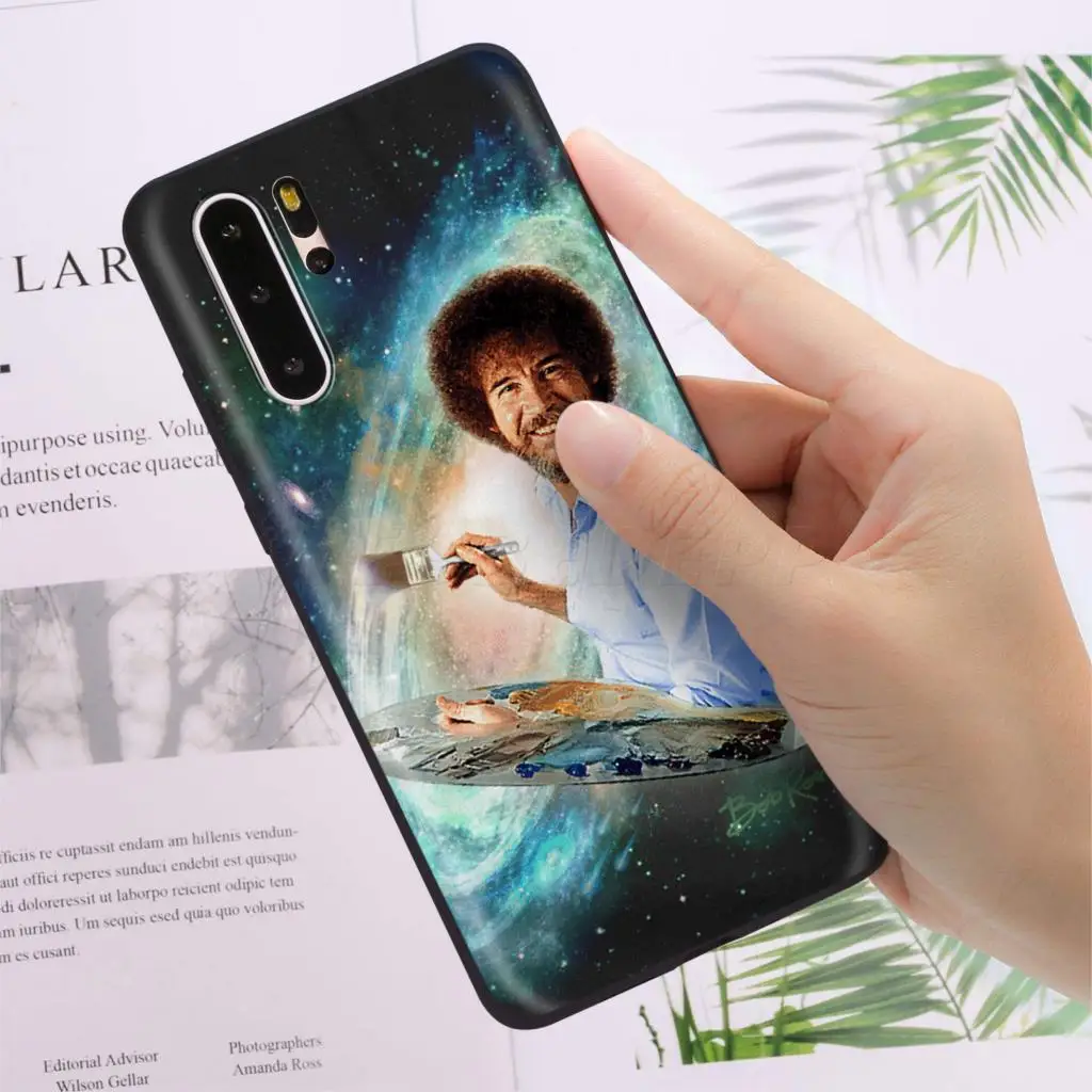 Webbedepp чехол Боб Росс без ошибок для Huawei Honor 6A 7A 7C 7X 8 8X 8C 9 9X 10 20 Lite Pro Note View|Бамперы| |