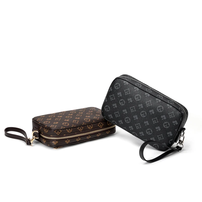 

Brand designer clutch bag, women's all-match printing clutch bag, large-capacity personalized business men's hand bag bag