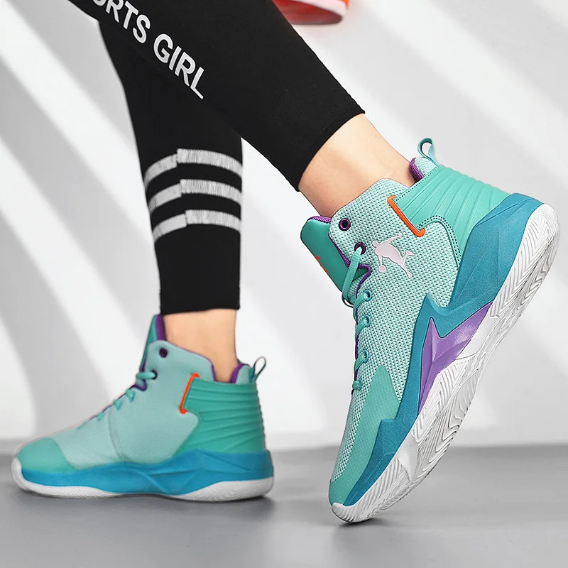 Кеды мужские высокие амортизирующие кроссовки для баскетбола дышащие активного