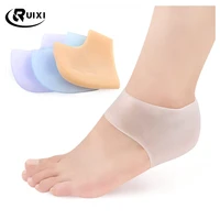 moisture gel silicone heel protectors socks pedicure moisturizing feet pain relief heels foot health care