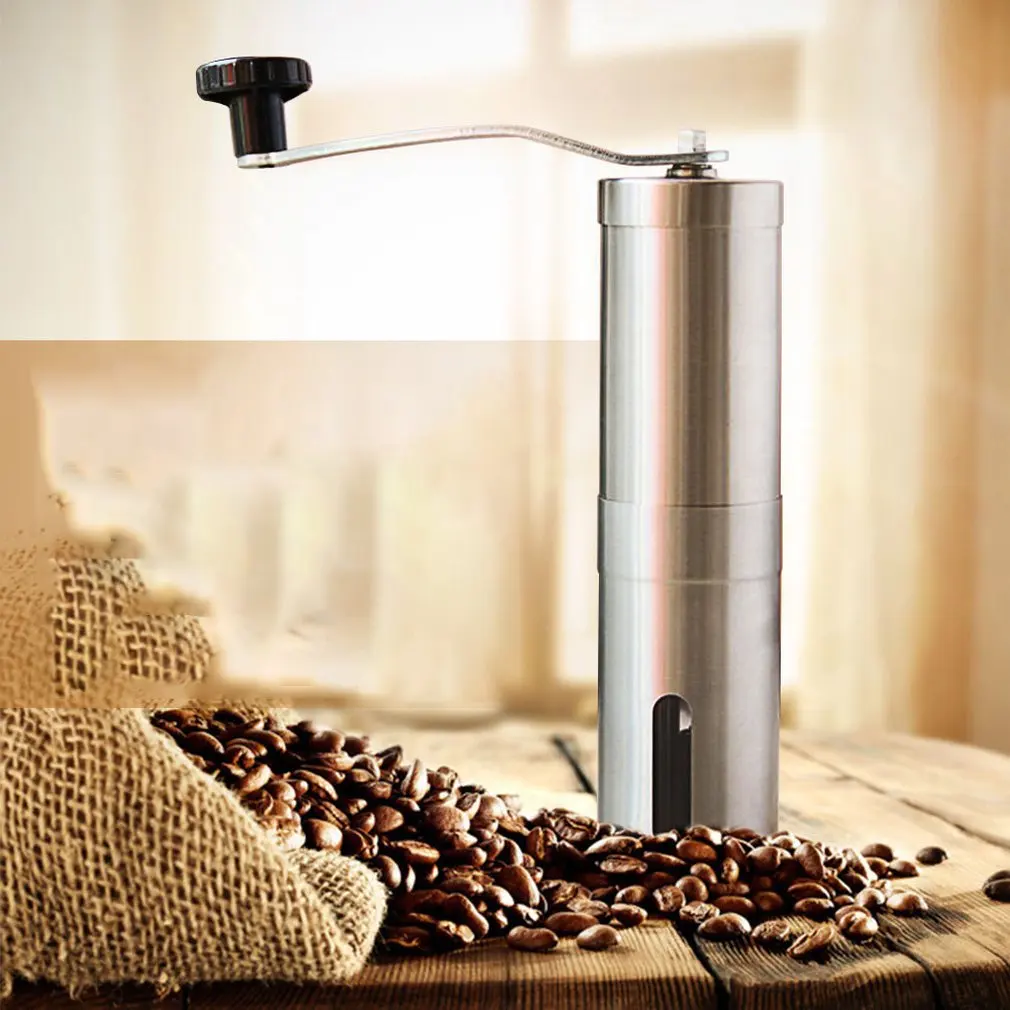Stainless Steel Manual Hand Held Coffee Bean Grinder Mill Grinding Practical Kitchen Tool For Cooking | Бытовая техника