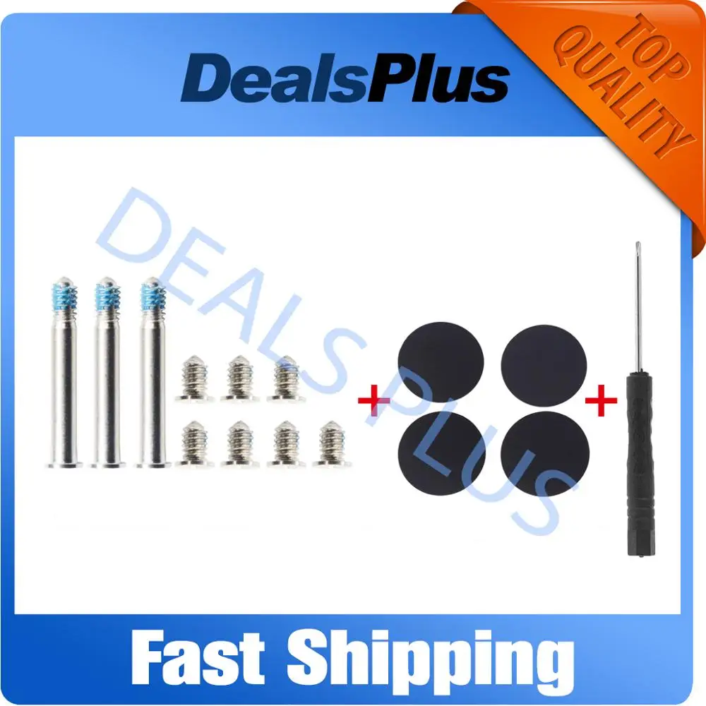 Новая ножка нижней части корпуса + набор винтов отвертка для MacBook pro 13 &quot15&quot 17