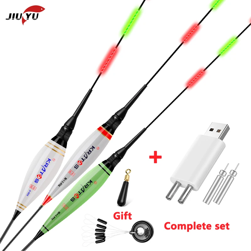 Поплавок для рыбалки светодиодный Электрический + зарядное устройство