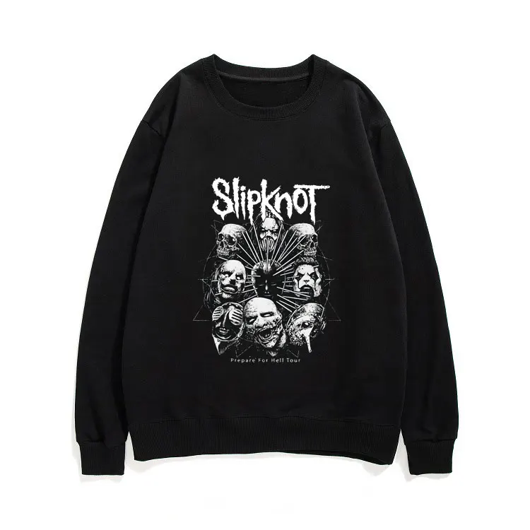 Свитшот с принтом подготовка к Hell Tour для мужчин и женщин уличная одежда узлами