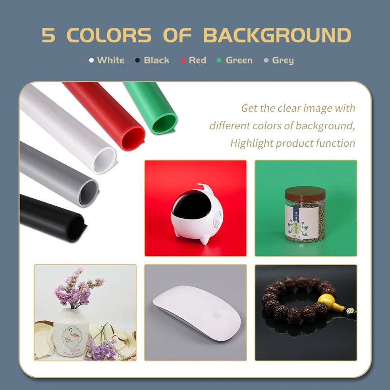 Складной светодиодный софтбокс для фотостудии светильник вой короб световая