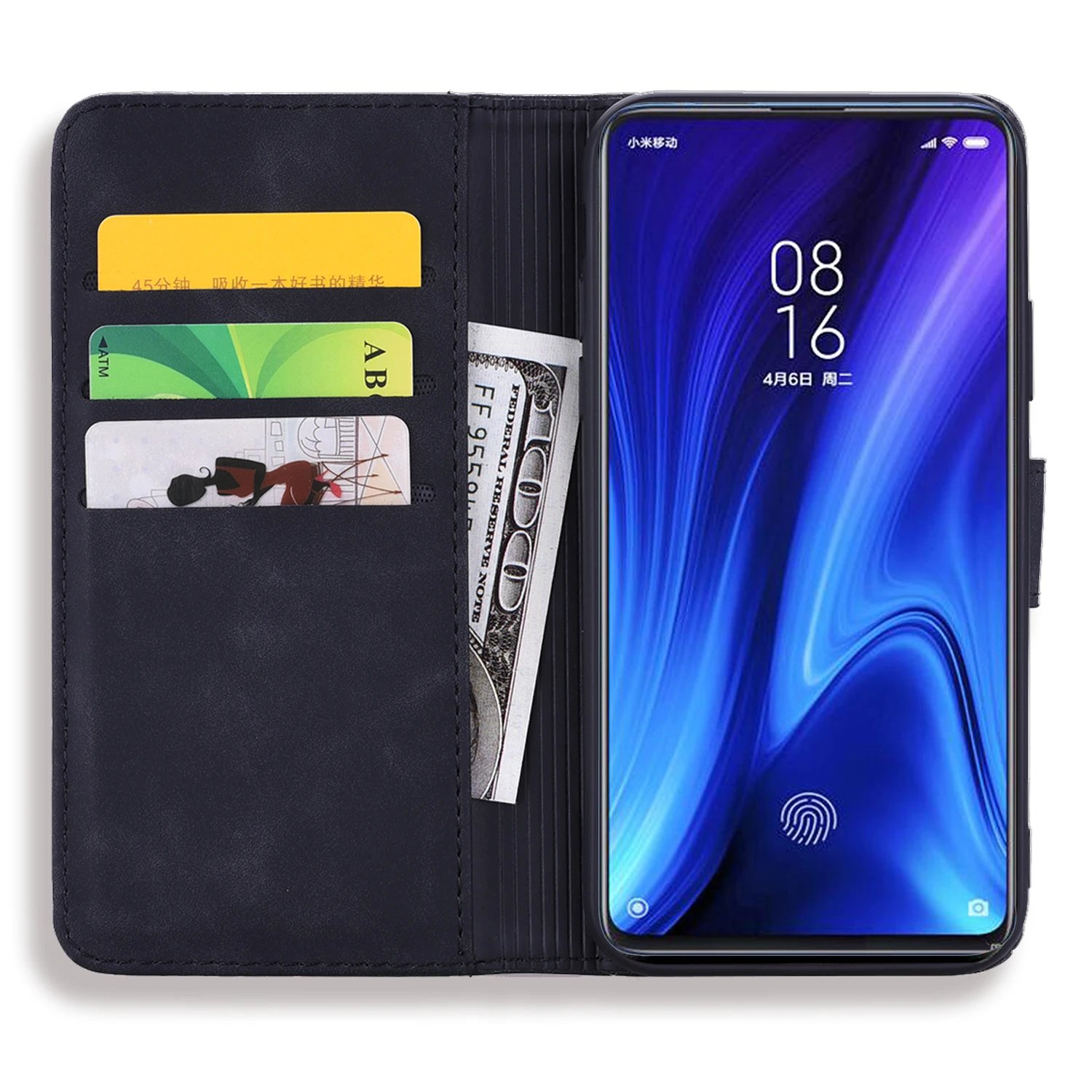 XiaoMi mi A3 9 Honor 8 lite CC9E флип раскладный кожаный чехол для RedMi K30 K20 Note8 8T Note 7 6 Pro 5 4X Y3 6A 7A 8A