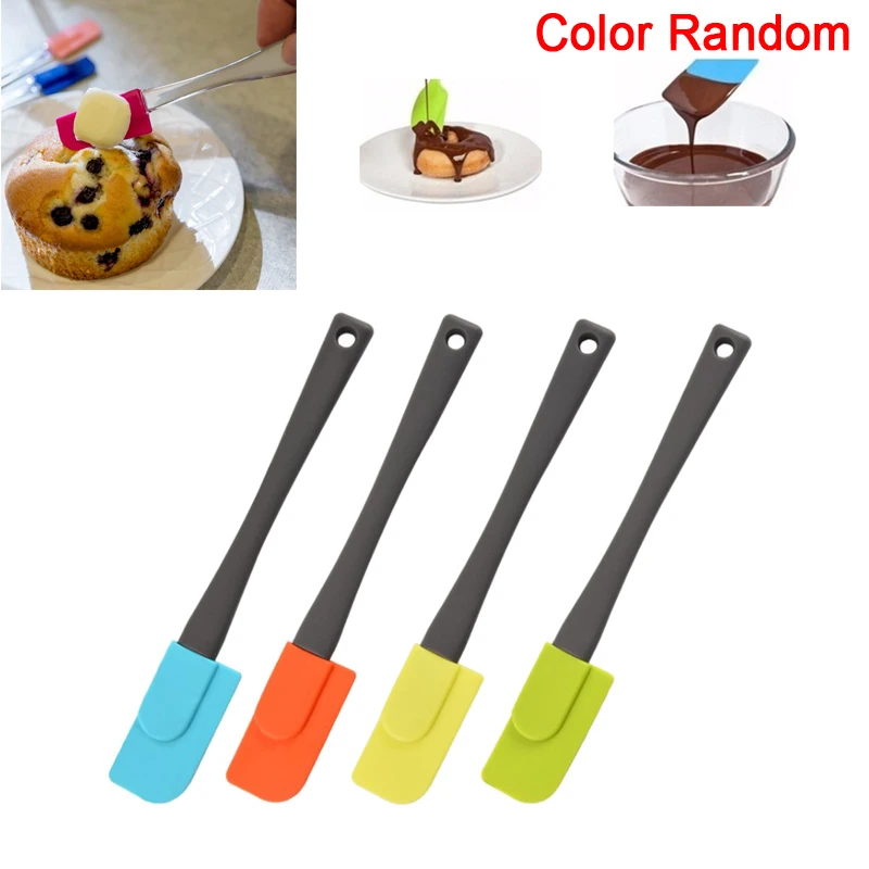 1 шт. антипригарный силиконовый шпатель для крема и масла|Принадлежности выпечки|