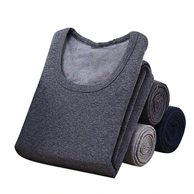 Комплект термобелья для мужчин теплые кальсоны с длинным рукавом осени и зимы