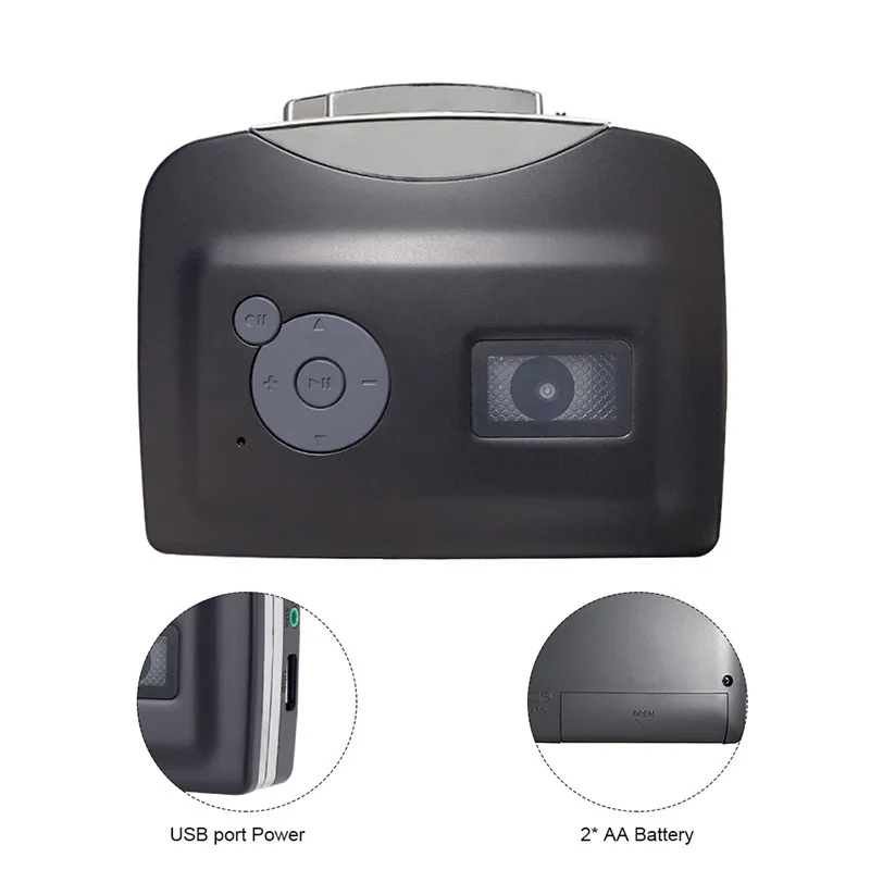 ezcap 230 usb cassette tape player tape to mp3 recording music into usb flash drive adapter music usb cassette player converter free global shipping