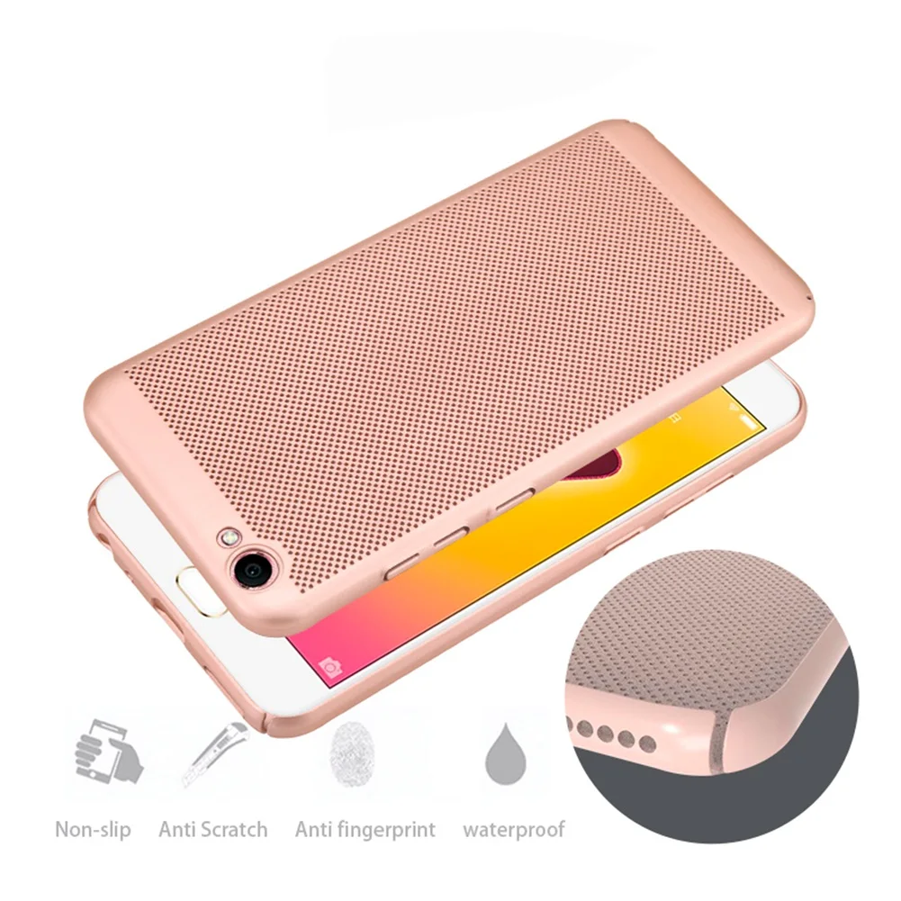 Чехол UPaitou Mesh с окантовкой для BBK Vivo V5/V5S/Y67 Жесткий ПК Ультратонкий чехол V5/Y67 |