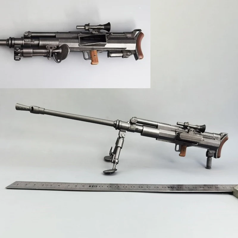 

Модель немецкого оружия S18/1/6, 30 см, в масштабе 100, для экшн-фигурки 12 дюймов, аксессуары для игрушек