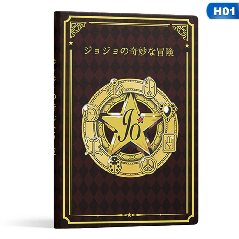 

Cartoon Anime JoJo's Bizarre Adventure Kujo Jotaro Cosplay Daily Notebook Memo Pad Diary Student Work Jotter Notepad Gift