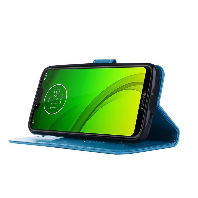 Кожаный чехол-книжка для Motorola Moto P40 G Power E G8 Stylus 2020 Edge Plus чехол с милым рисунком совы
