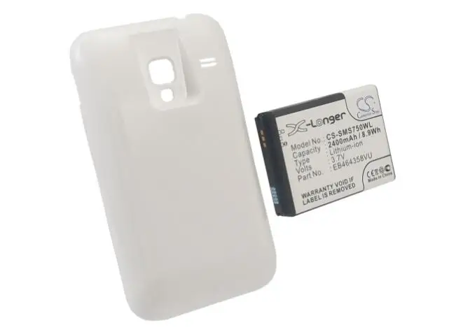 Кэмерон китайско 2400 мАч батарея для SAMSUNG Galaxy Ace Plus GT-S7500 EB464358VU EB464358VUBSTD мобильный