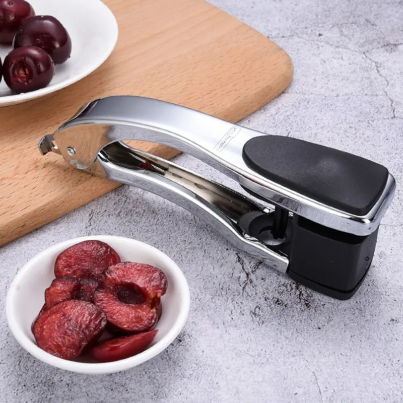 

Stainless Steel Cherry Corer Household Red Jujube Corer Kitchen Clip Nuclear Tool