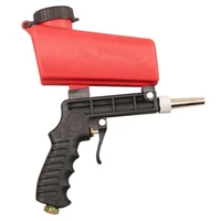 portable gravity pneumatic sandblaster gun lightweight aluminium handheld blasting device spray gun 700cfm power tool