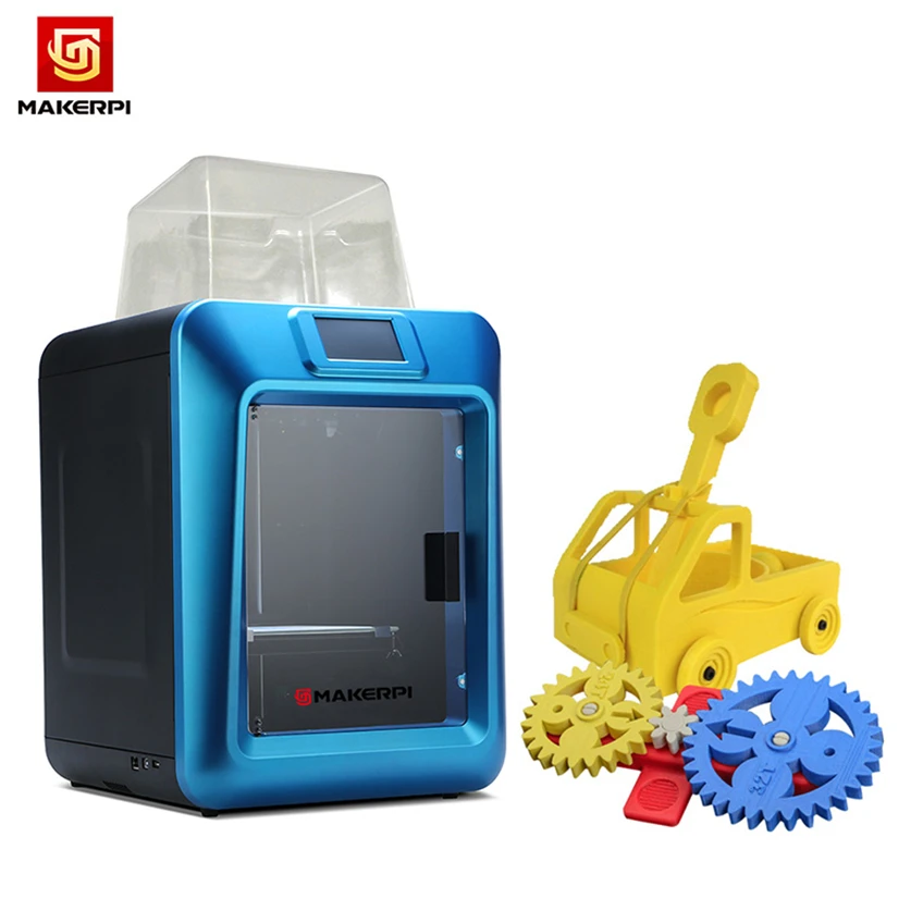 Preise Makerpi 3d Drucker 280 ℃ Düse Laser Gravur Komplett Geschlossenen 4,3 Zoll Touch Screen Wifi Überwachung Mit Stille Stick