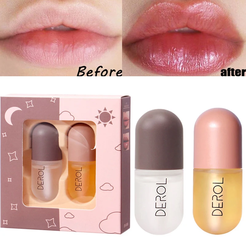 

Mint Lip Gloss Plumper Lip Care Day Light Smooth Fine Lines Moisturizing Nourishing Lips Anti-Drying Lip Oil Lip Plumper 5.5ml