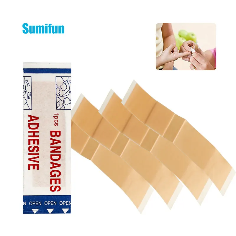 

50pcs Adhesive Wound Patch Dressings Paste Finger band-aid Breathable Medical Plaster Breathable Waterproof