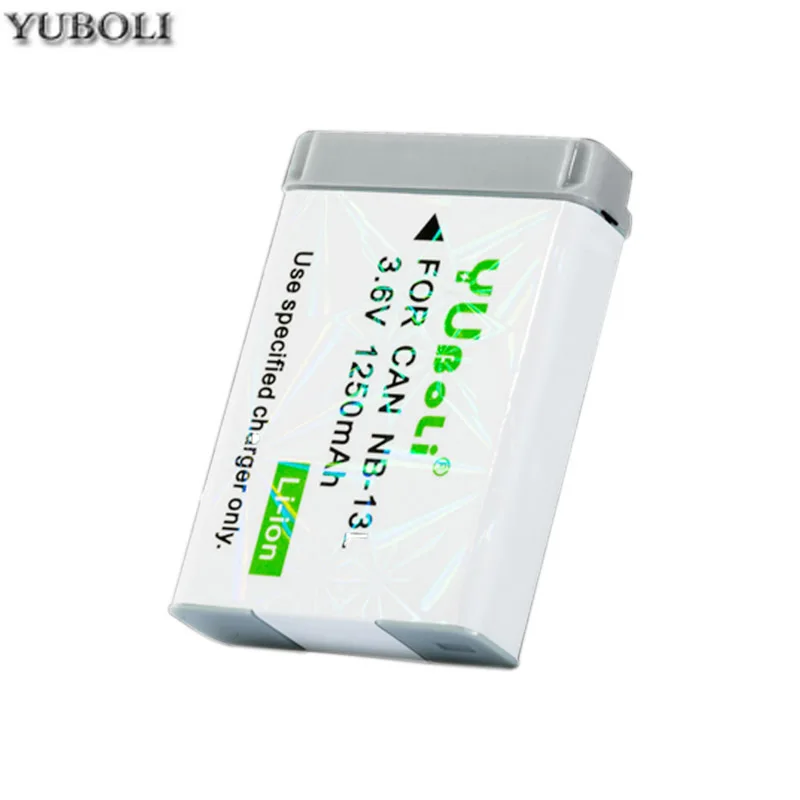 Аккумулятор NB-13L NB13L NB 13L NB 13L 1250mAh Аккумулятор для камеры Canon G5X G7X G9X G7 X Mark II SX720 HS