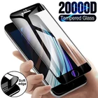 Защитное стекло для iphone SE 2020, 6, 6S, 7, 8 Plus, закаленное, с мягкими краями